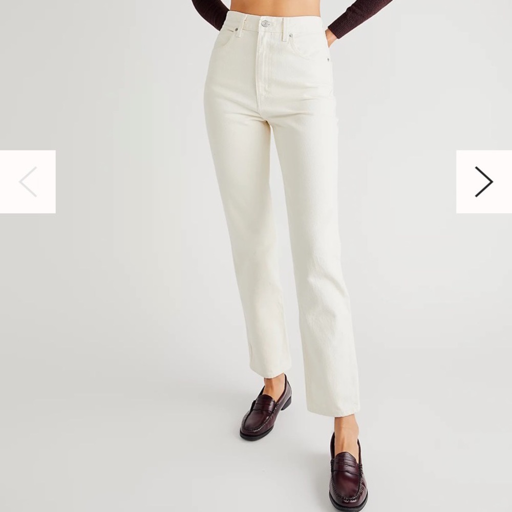 White Levi’s Jeans
